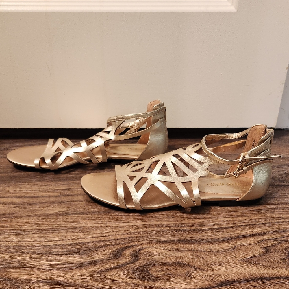 Gold Sandals
